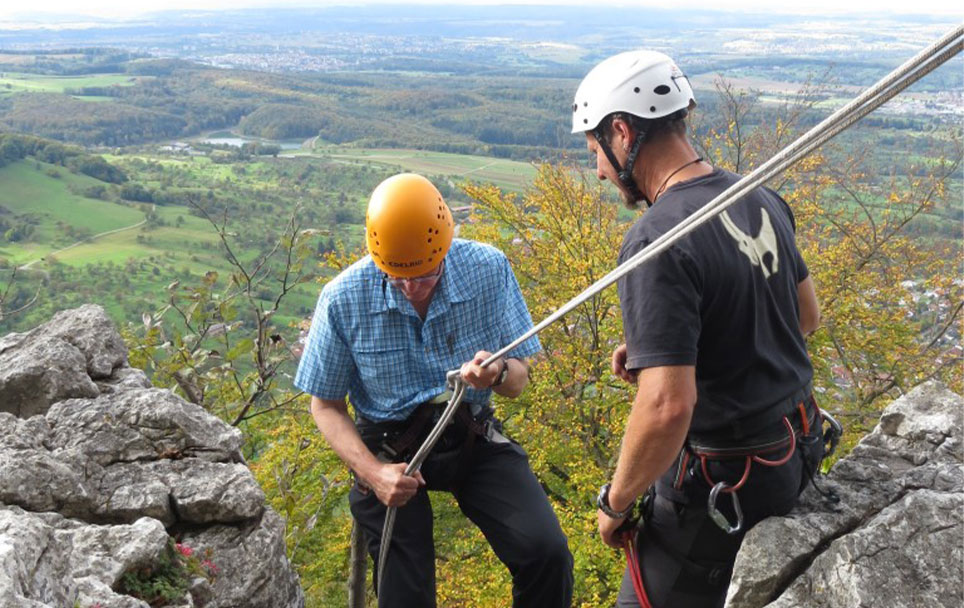 Teamevent Outdoortraining Schwäbische Alb Blogbeitrag