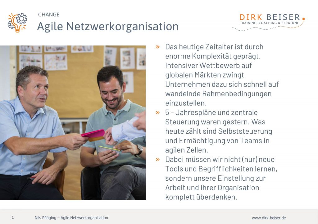 Agile Netzwerkorganisation Für Ihr Unternehmen