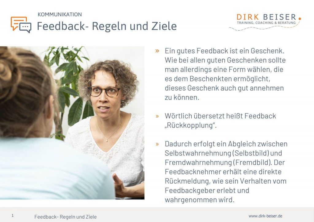 Feedback Regeln Und Ziele Für Gute Kommunikation