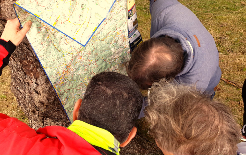 Orientierung mit Karte, Kompass und GPS