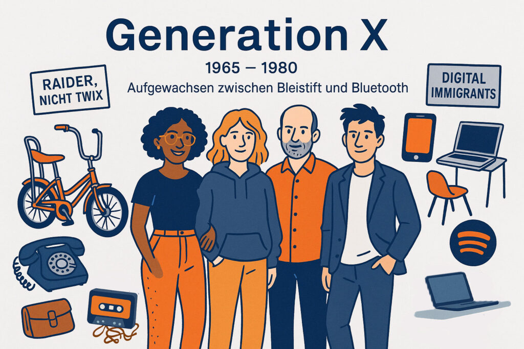 Gen X- die vergessene Generation- Merkmale und Haltung der Generation X zwischen 1965 und 1980